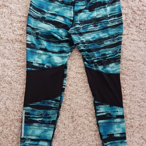 Old Navy Active Go-Dry High-Rise Ankle Graph Legging Corpore Size XL Green - Picture 1 of 6